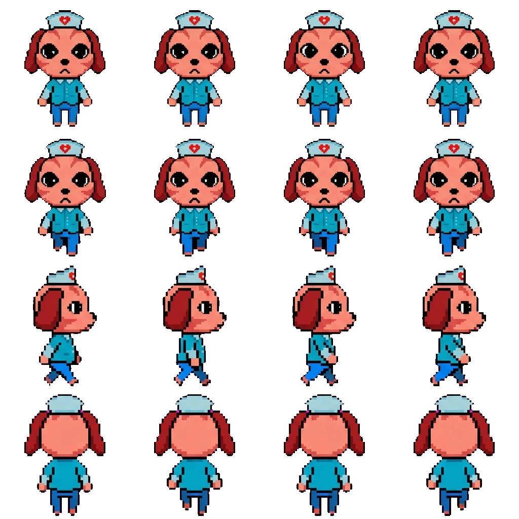 Nurse movement sprite