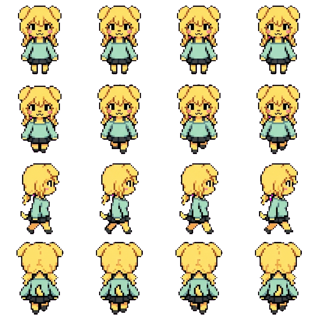 Marla movement sprite