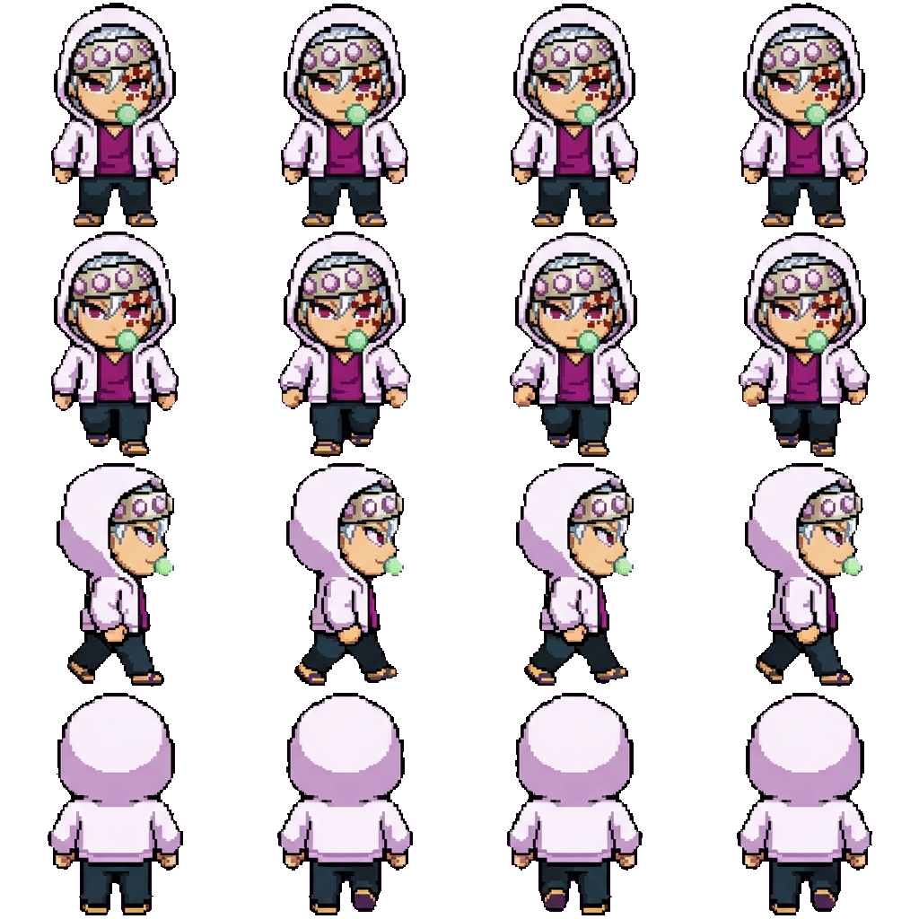 Tengen Uzui movement sprite