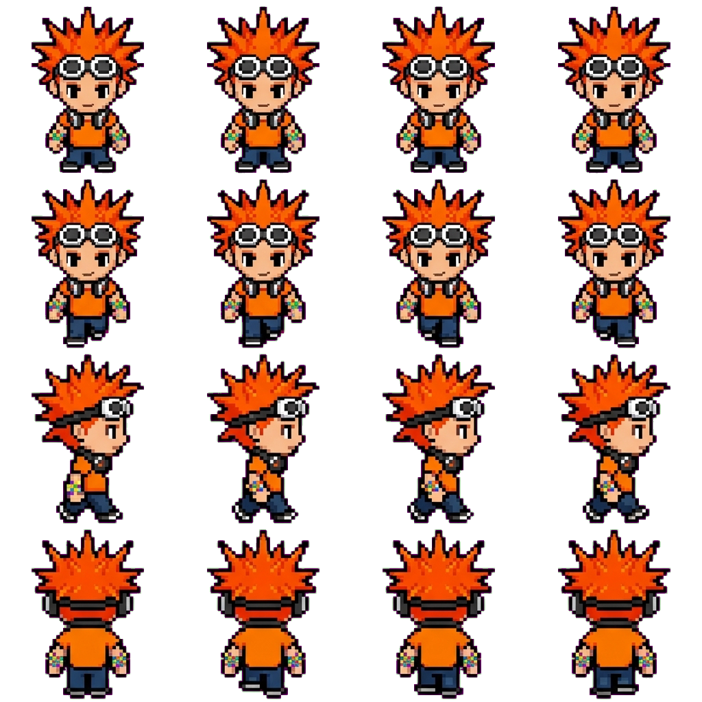 Kiki movement sprite