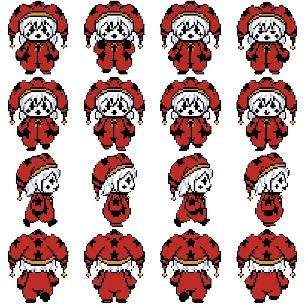 Акику movement sprite
