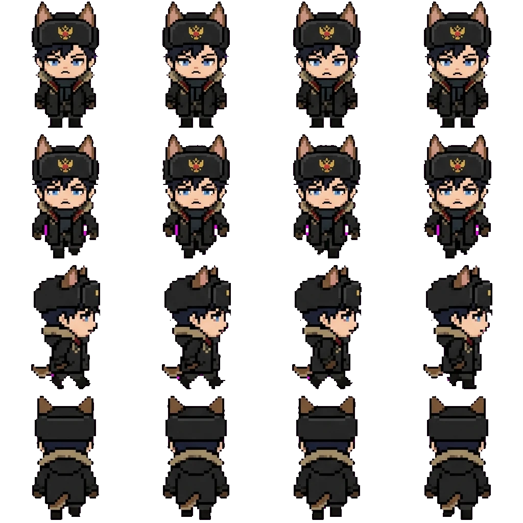 Caelen movement sprite