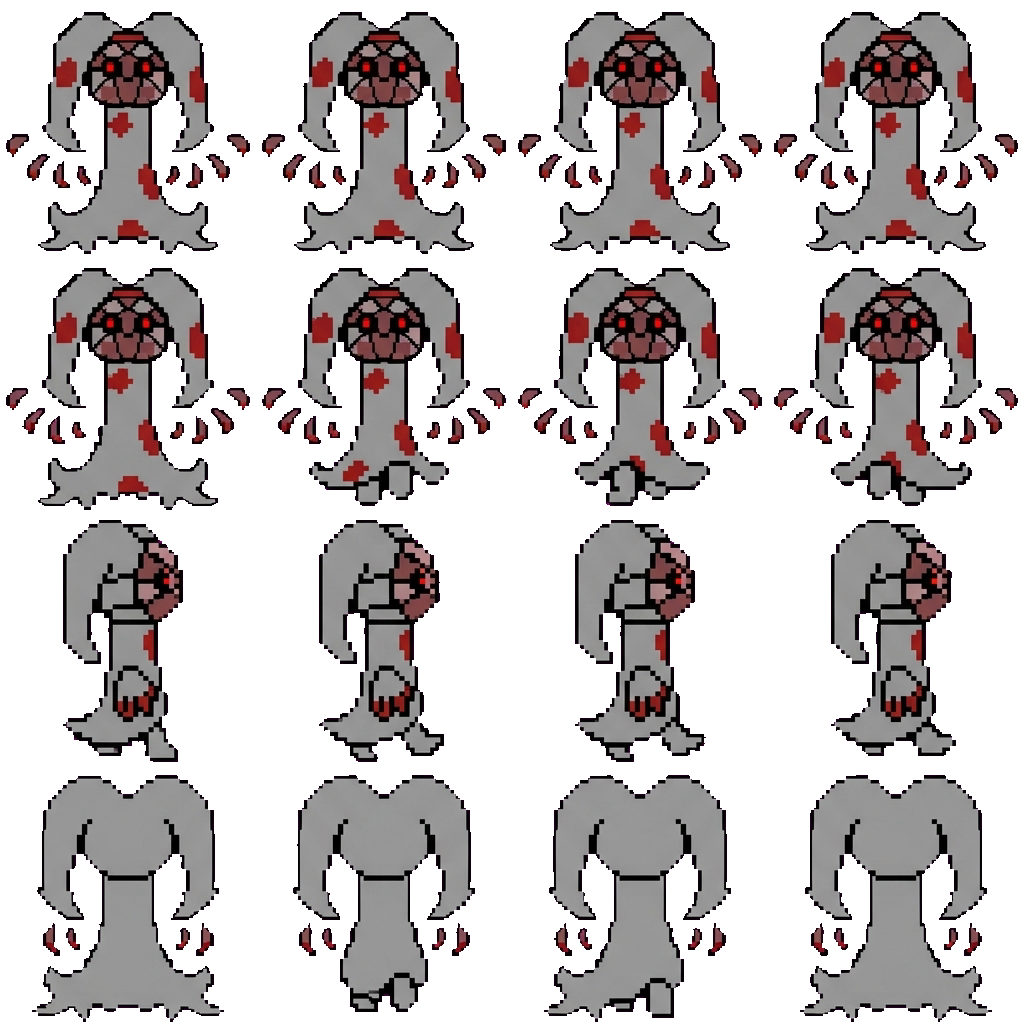 The bride movement sprite