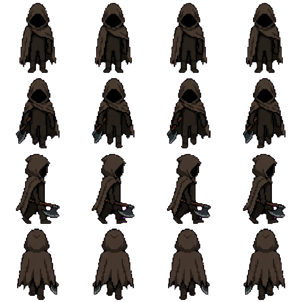 Mr. Hood movement sprite