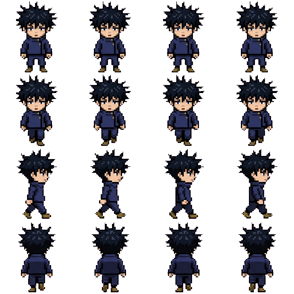 Megumi movement sprite
