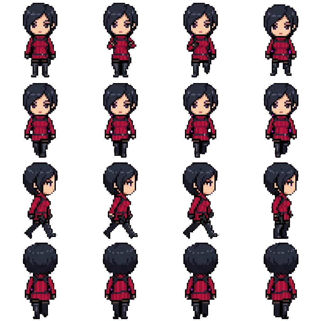 Ada Wong movement sprite