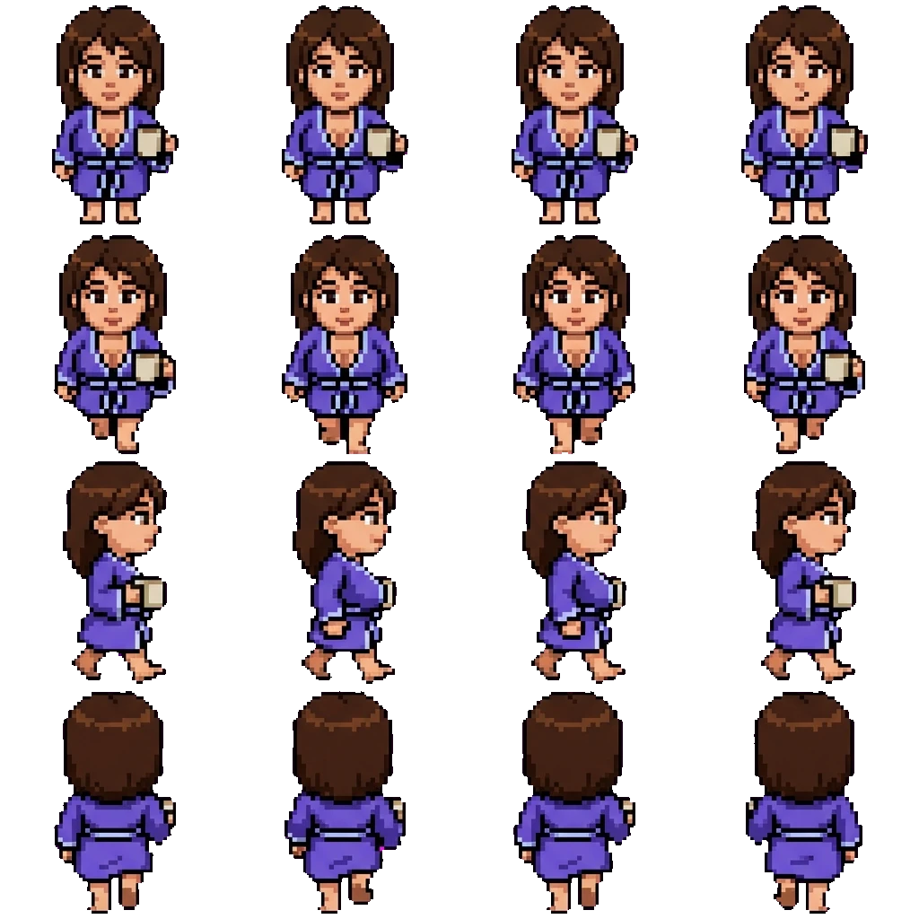 Debbie movement sprite