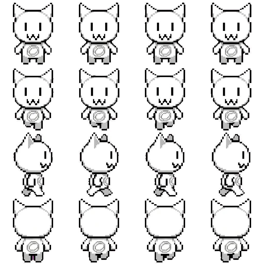 Cat 3 movement sprite