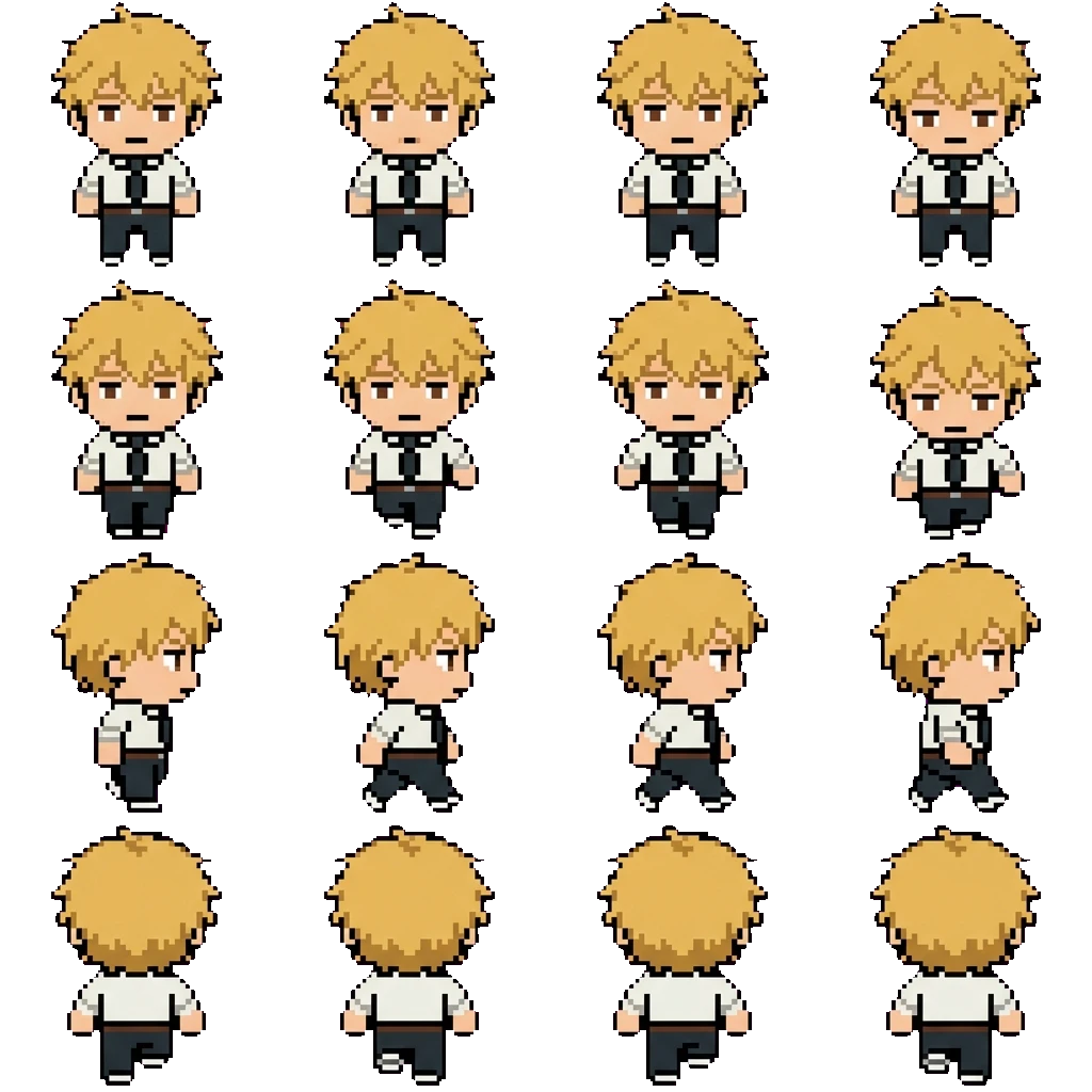 Denji movement sprite
