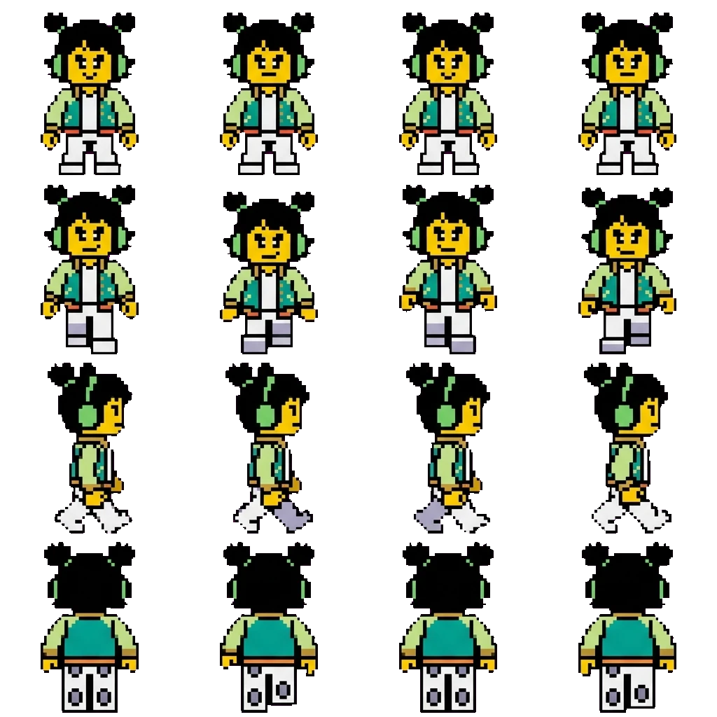 Mei movement sprite