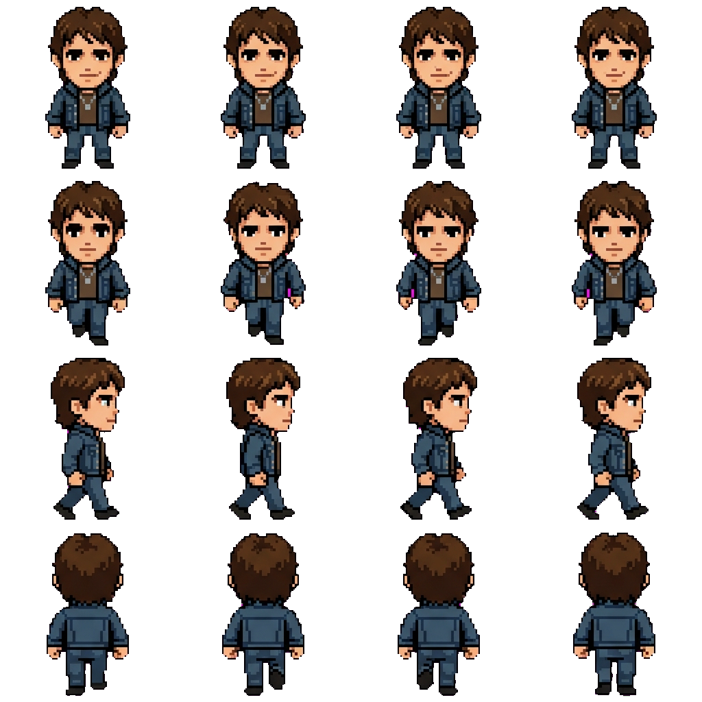 Dallas movement sprite