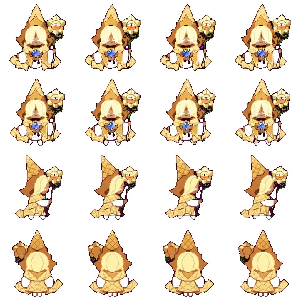 Pure Vanilla Cookie movement sprite