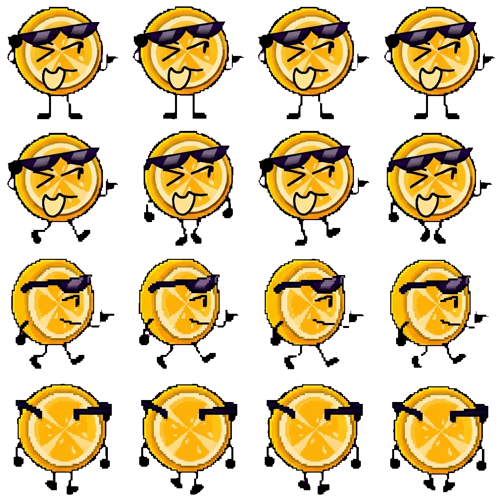 Zesty movement sprite