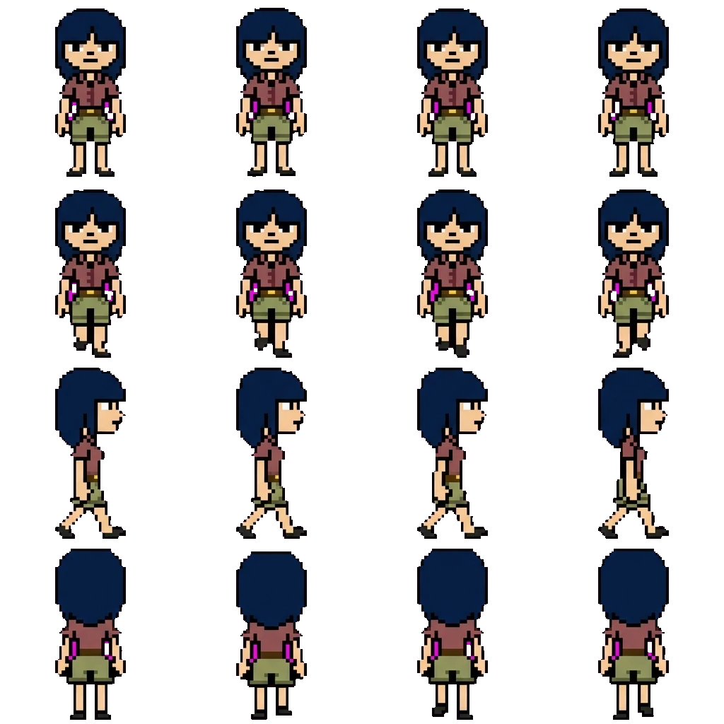 Debbie movement sprite