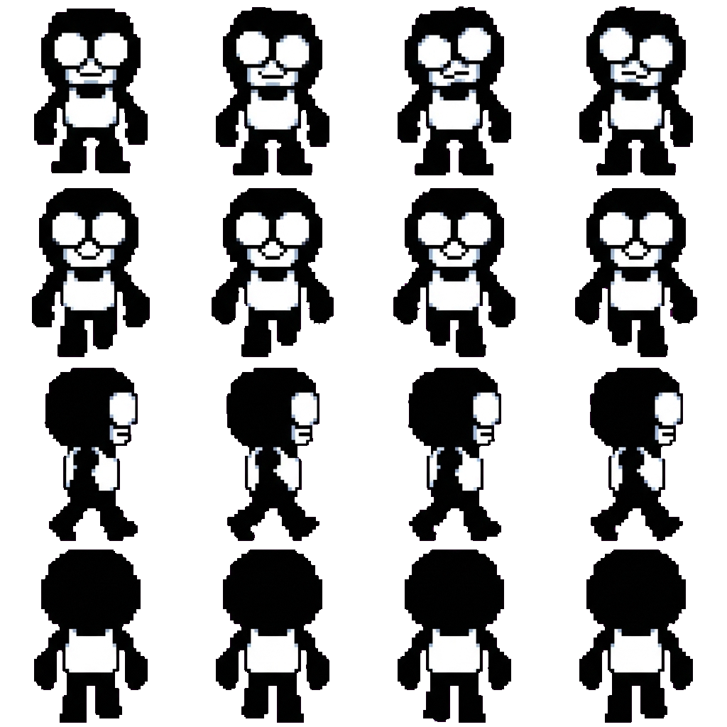Steve movement sprite