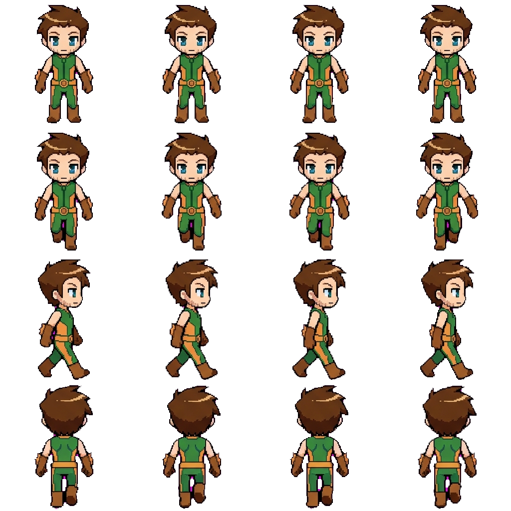 The Deep movement sprite