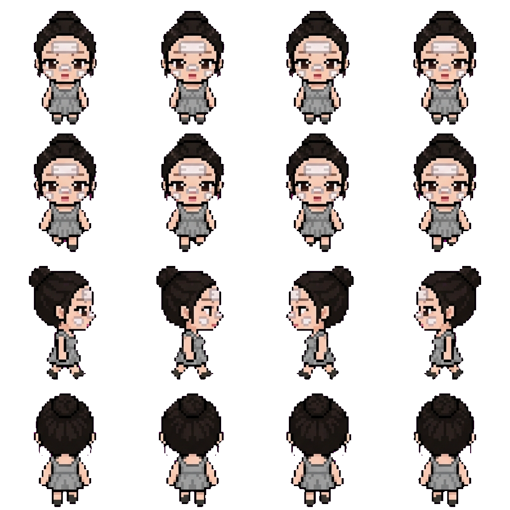 Kiyomi movement sprite