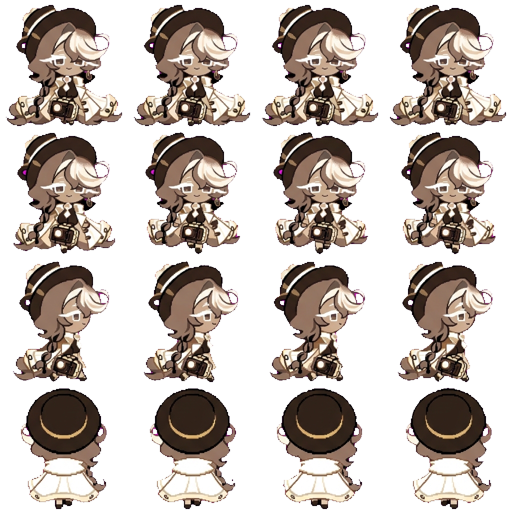 Mochaccino cookie movement sprite