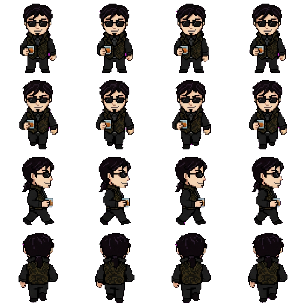 Rire movement sprite