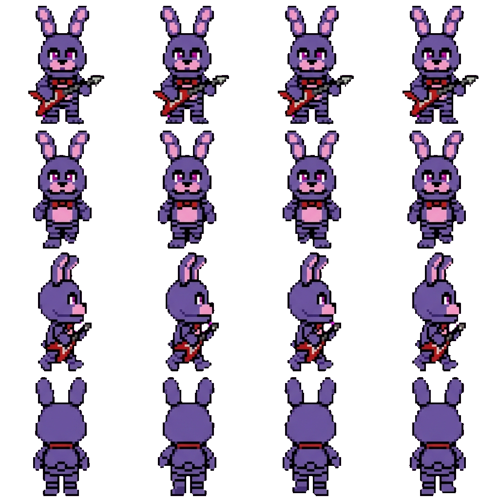 Bonnie movement sprite