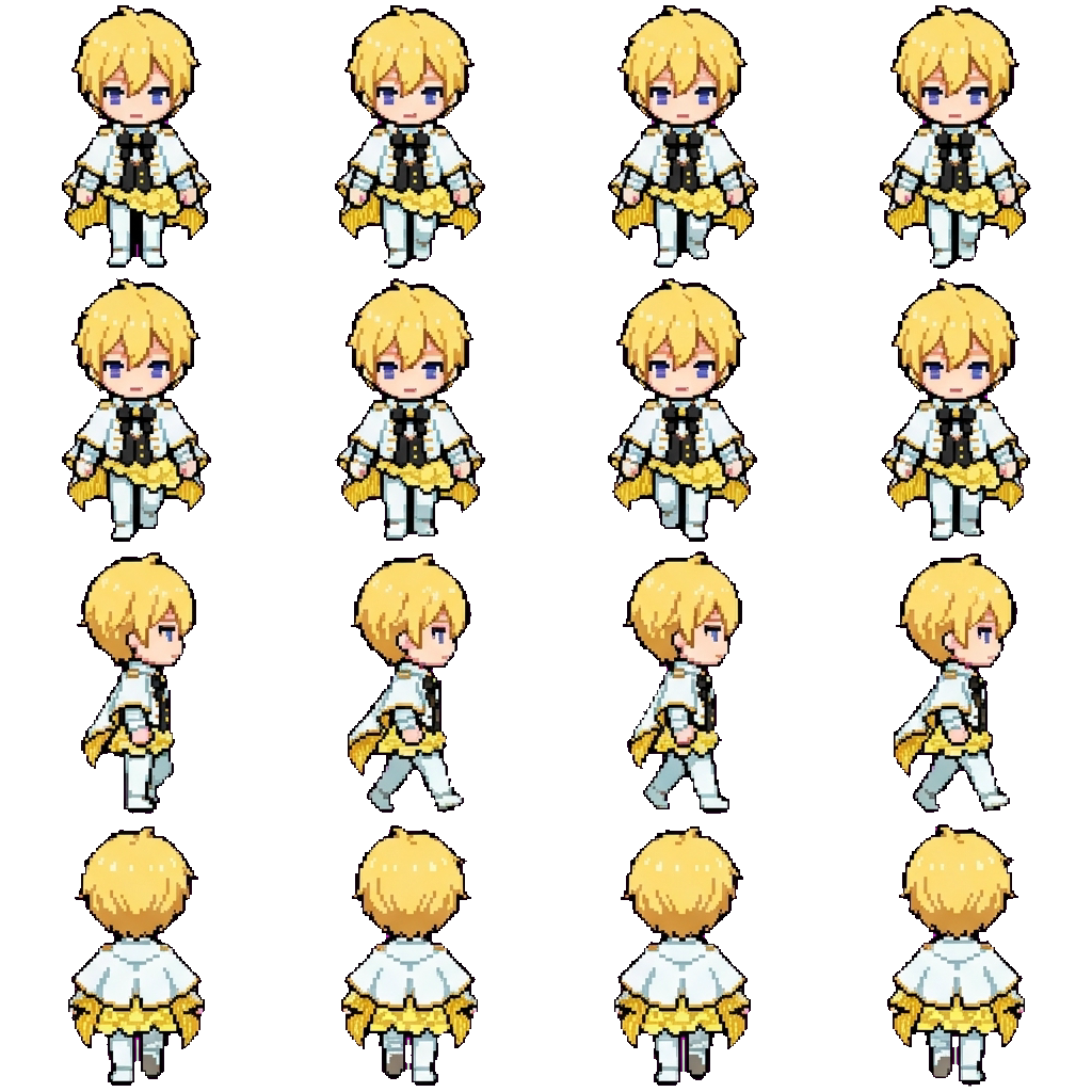 六彌 凪 movement sprite