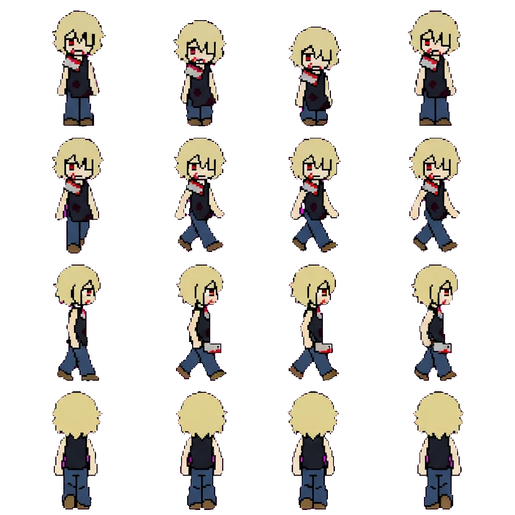 Vince movement sprite