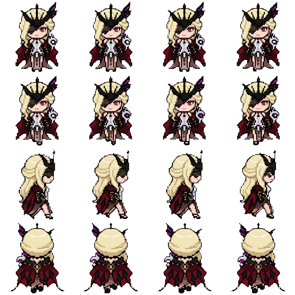 Signora movement sprite
