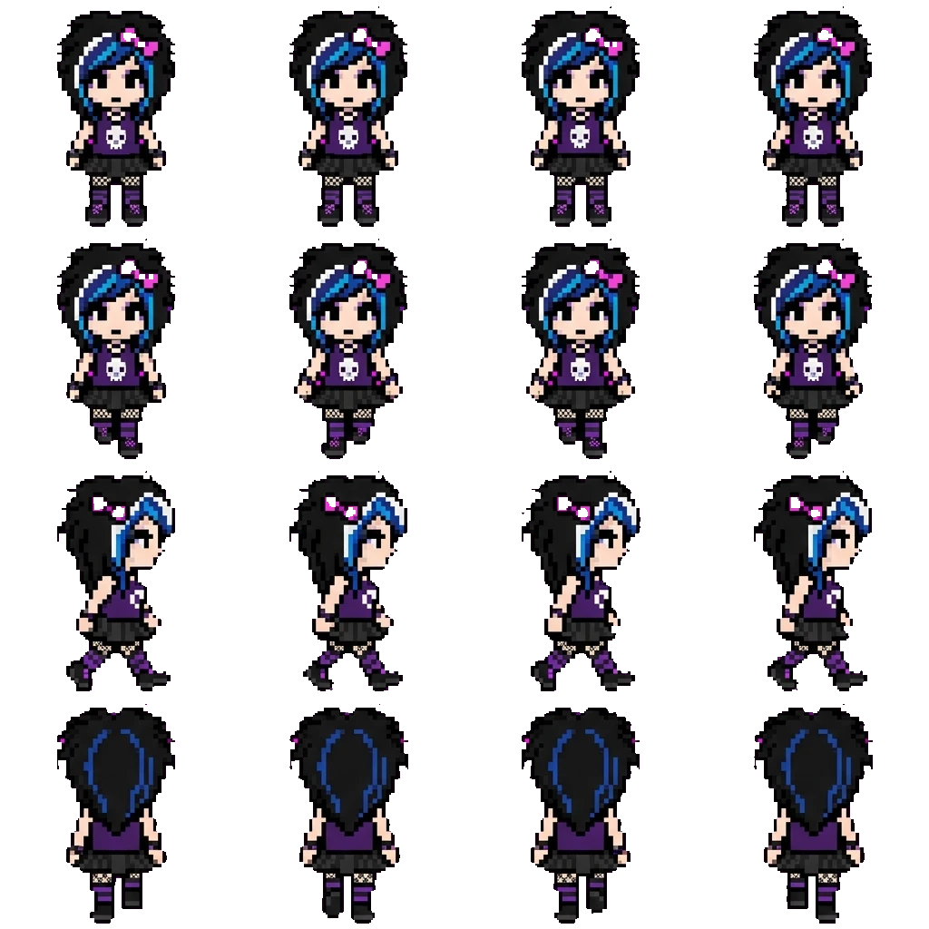 Ellie movement sprite
