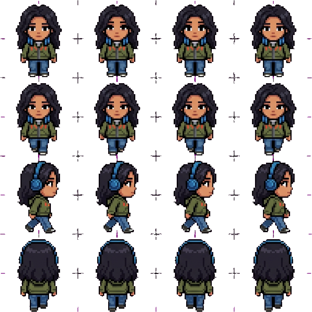 Korina Nuñez movement sprite