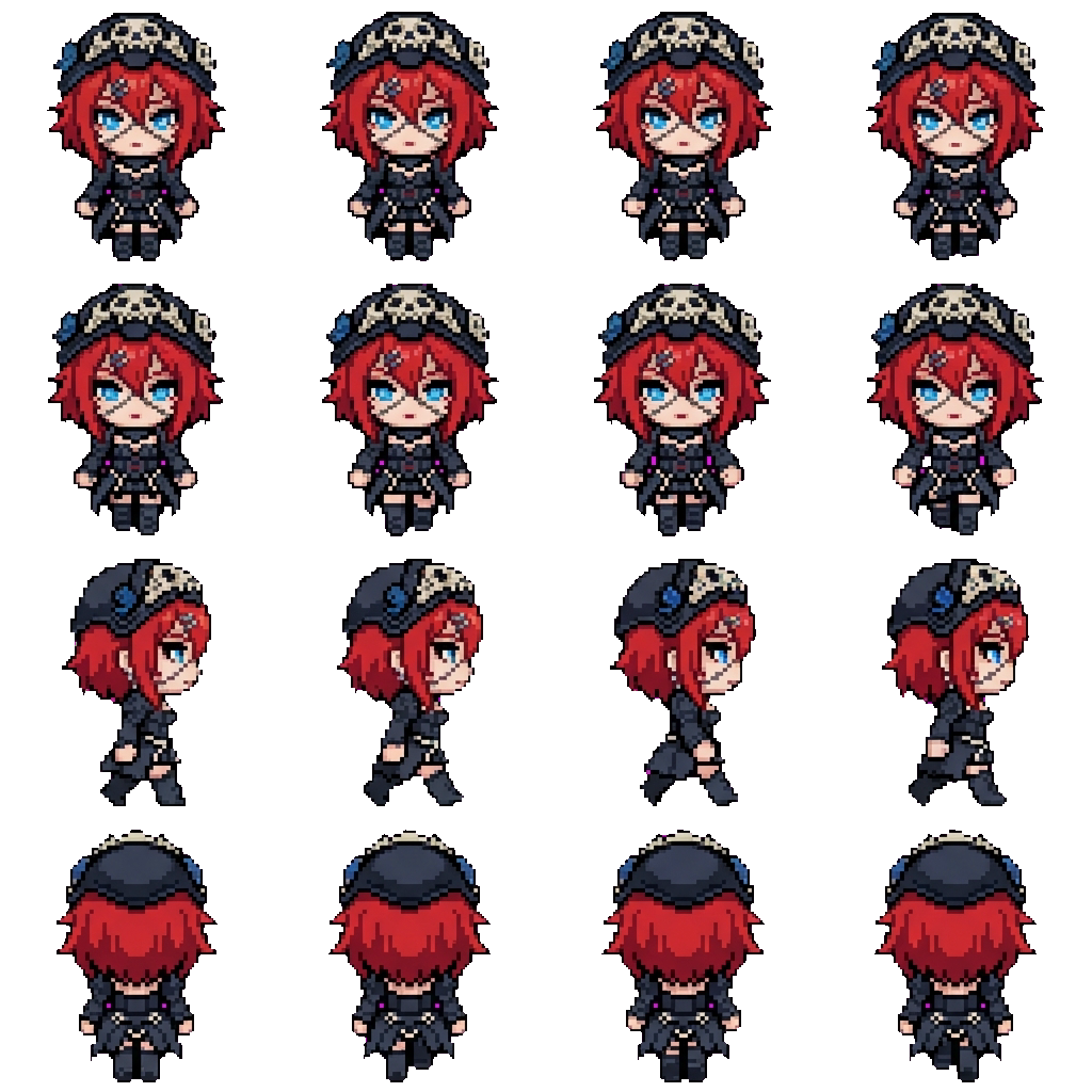 Ravika movement sprite
