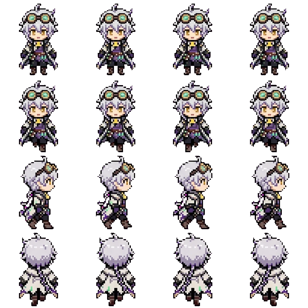 Arata movement sprite