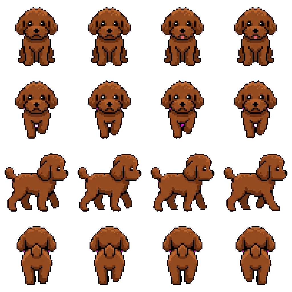 Hui movement sprite