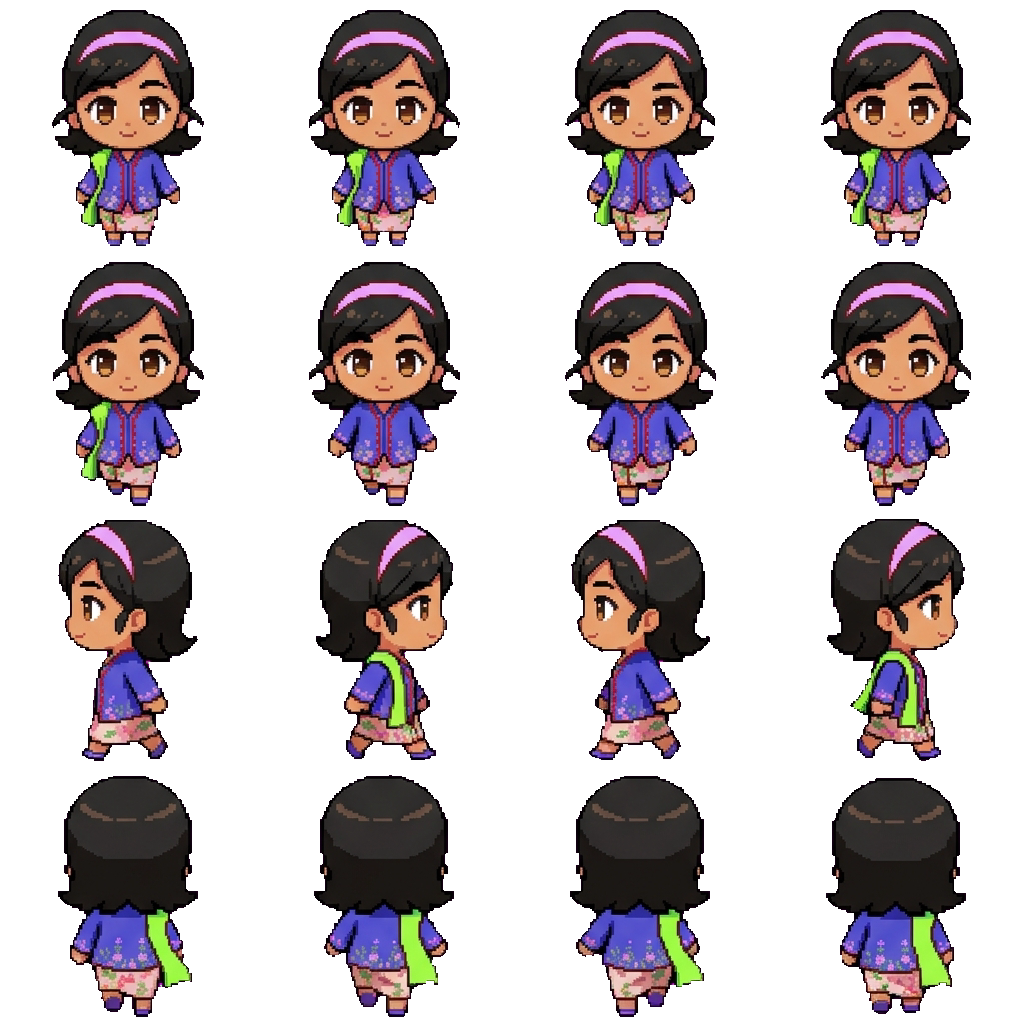 Jakarta movement sprite