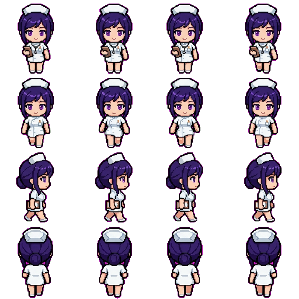 Sumire movement sprite
