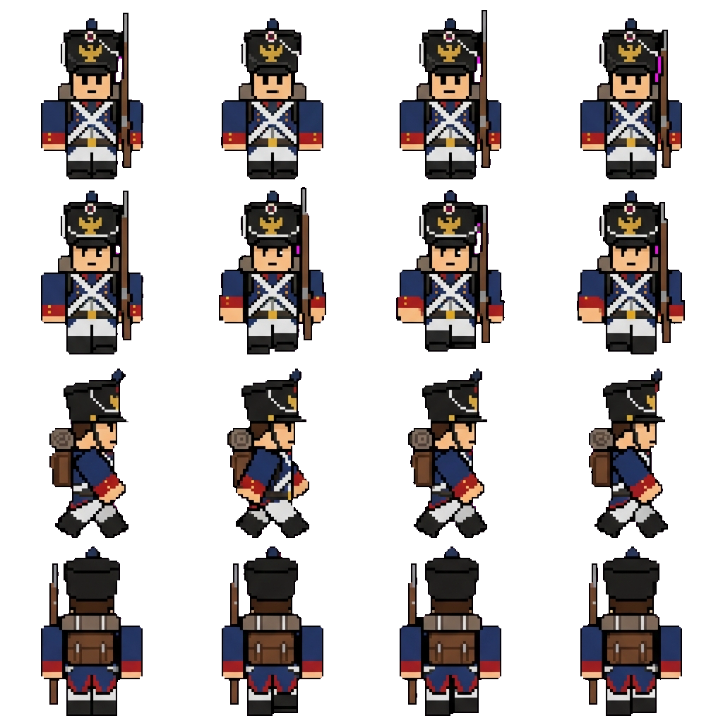 Manmulel movement sprite