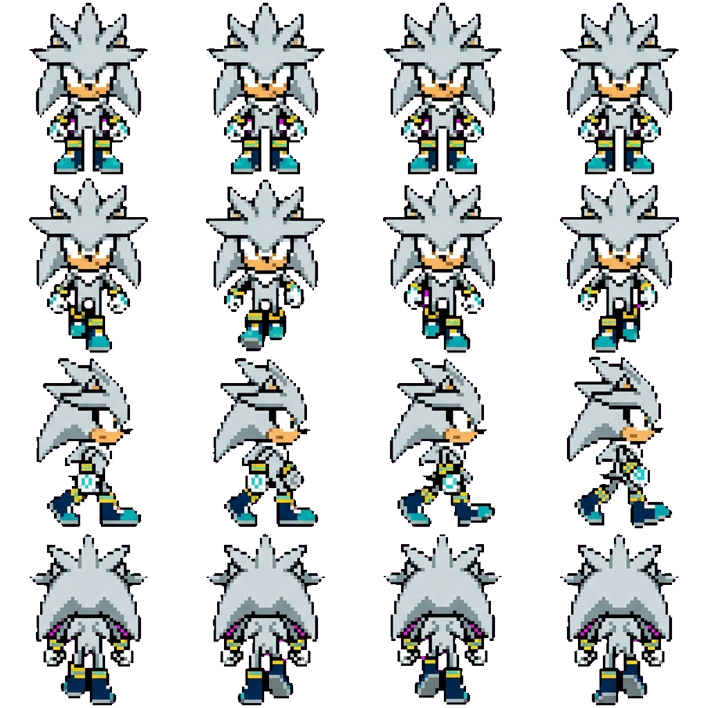 Silver movement sprite