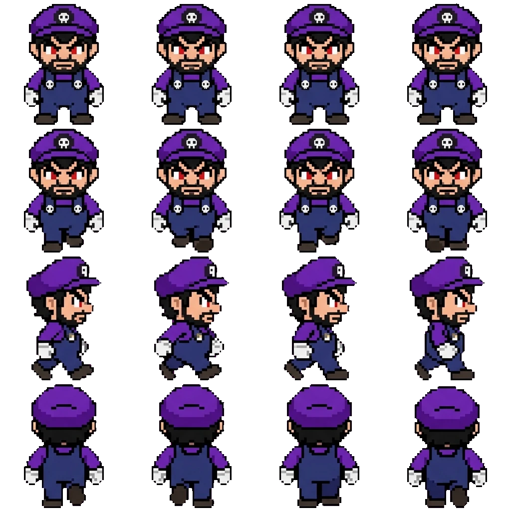 Smg3 movement sprite