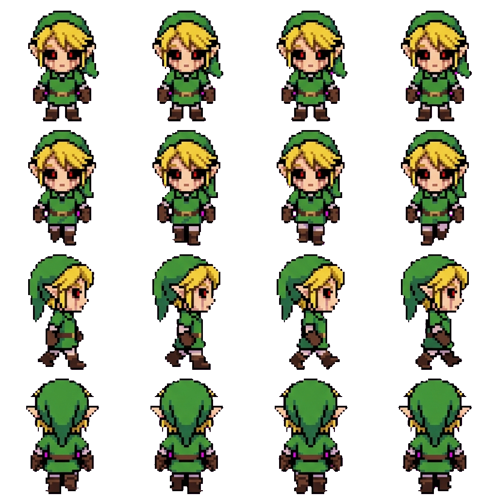 Ben drowned movement sprite