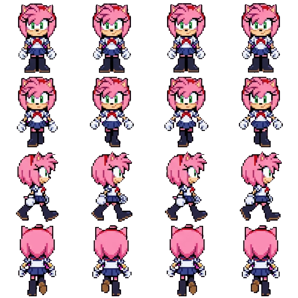 AMY movement sprite