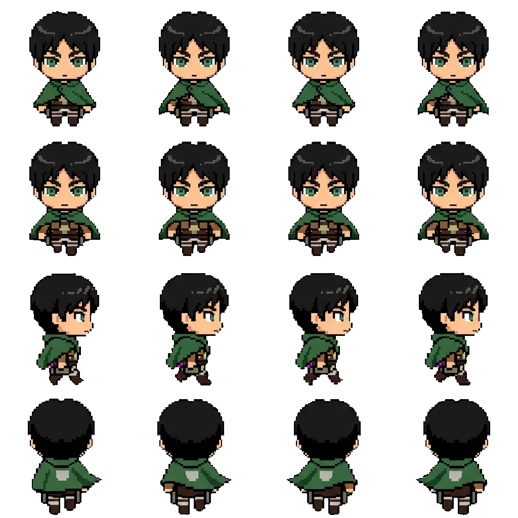Eren movement sprite