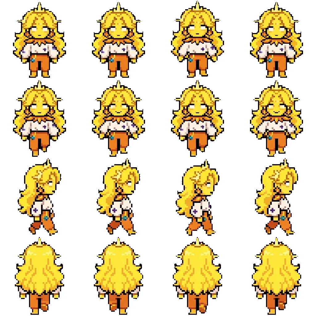 Sun movement sprite