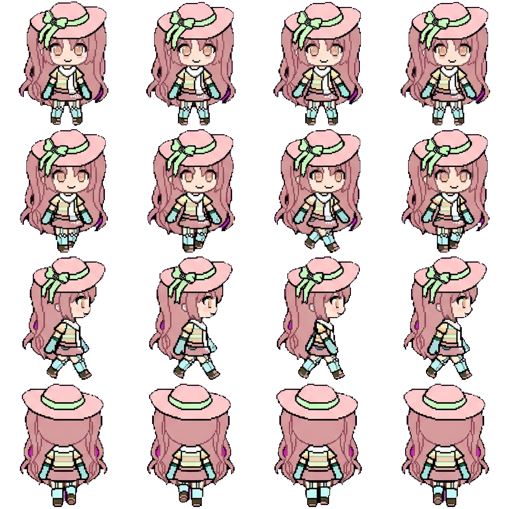 Nemu movement sprite
