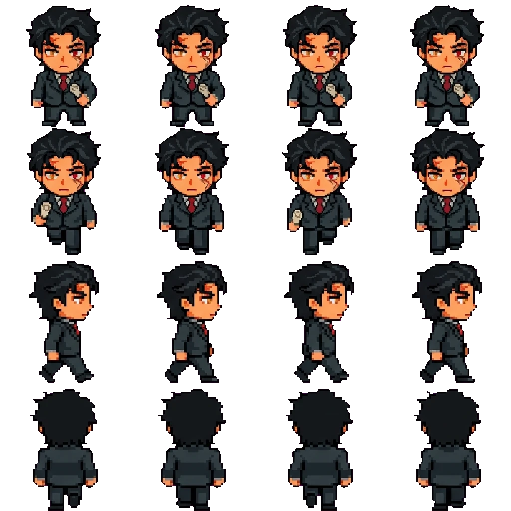 China (Ruìzhū) movement sprite