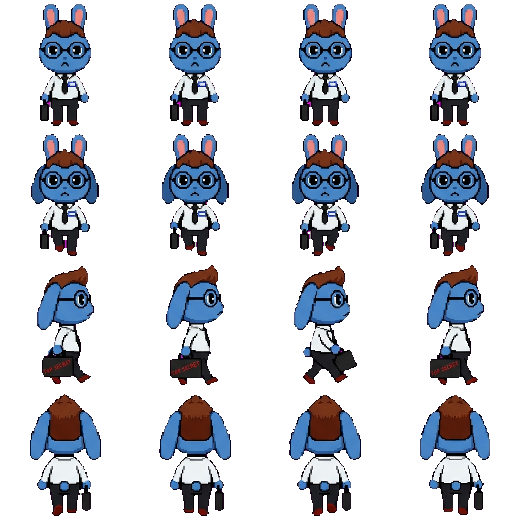 Ron from accounting movement sprite