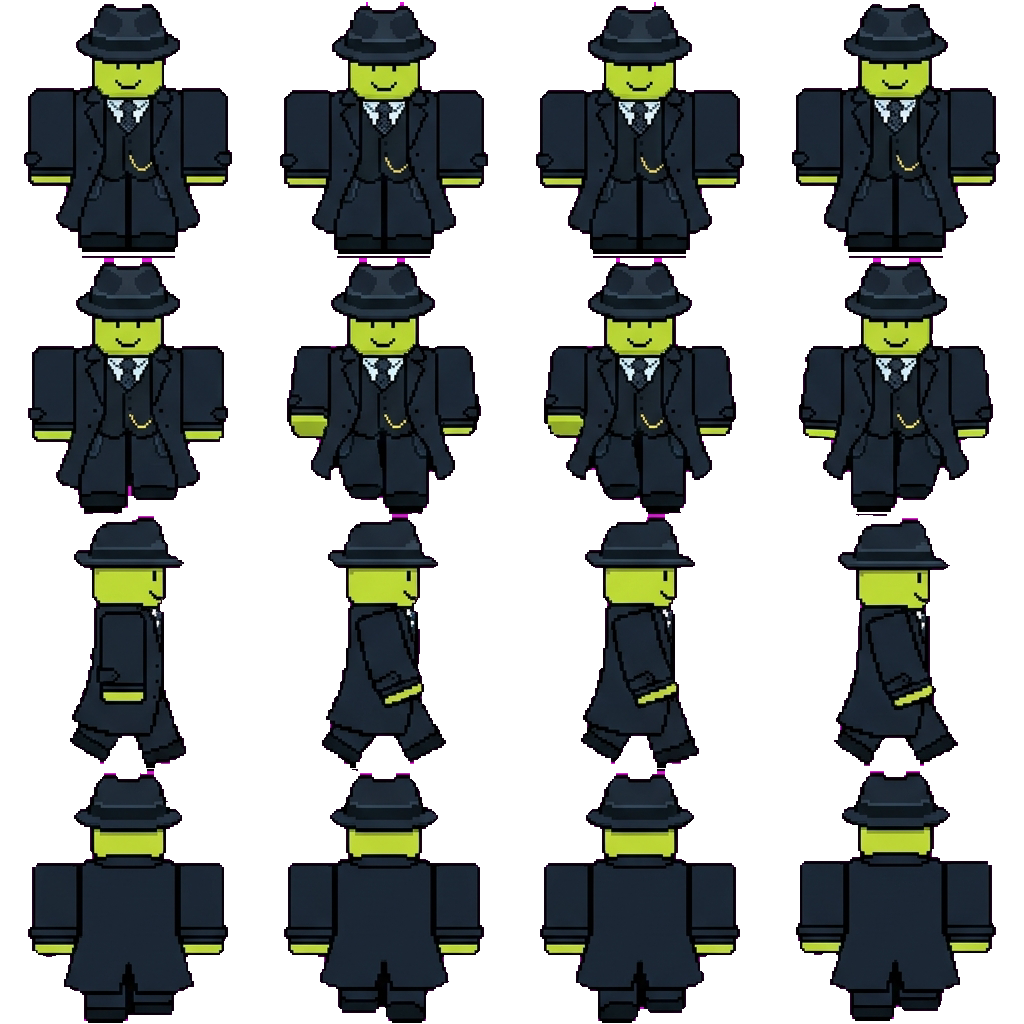Mafioso movement sprite