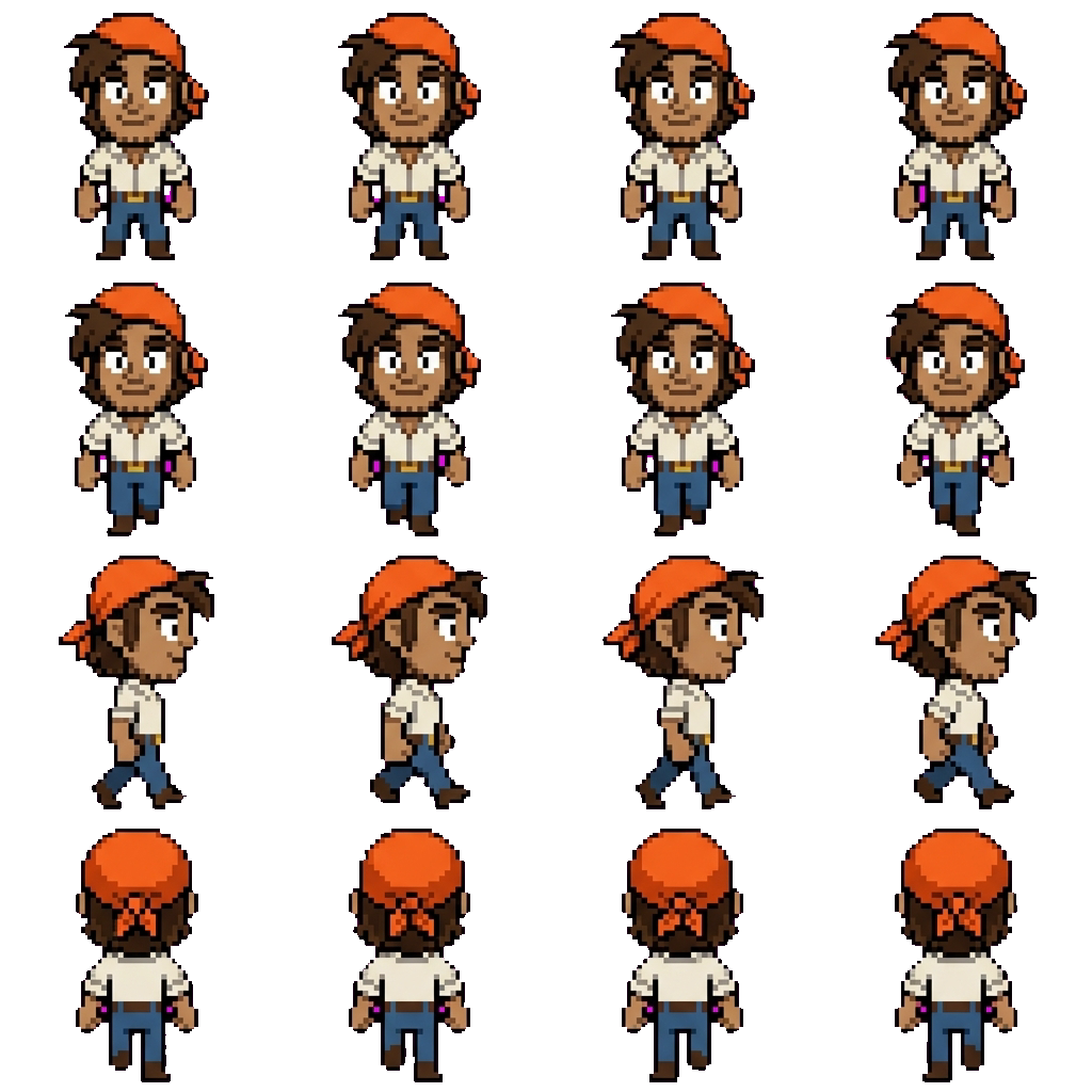 Nando San Juan movement sprite