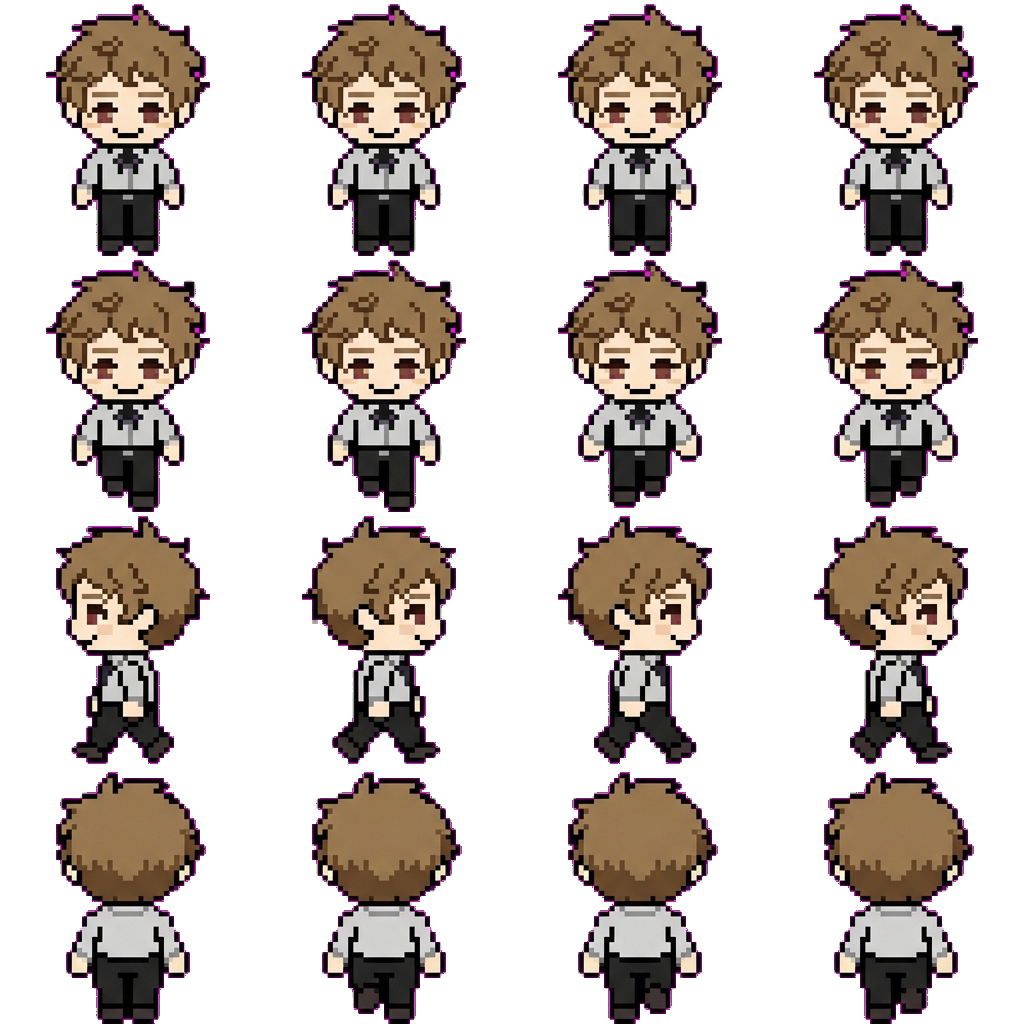 Robin movement sprite