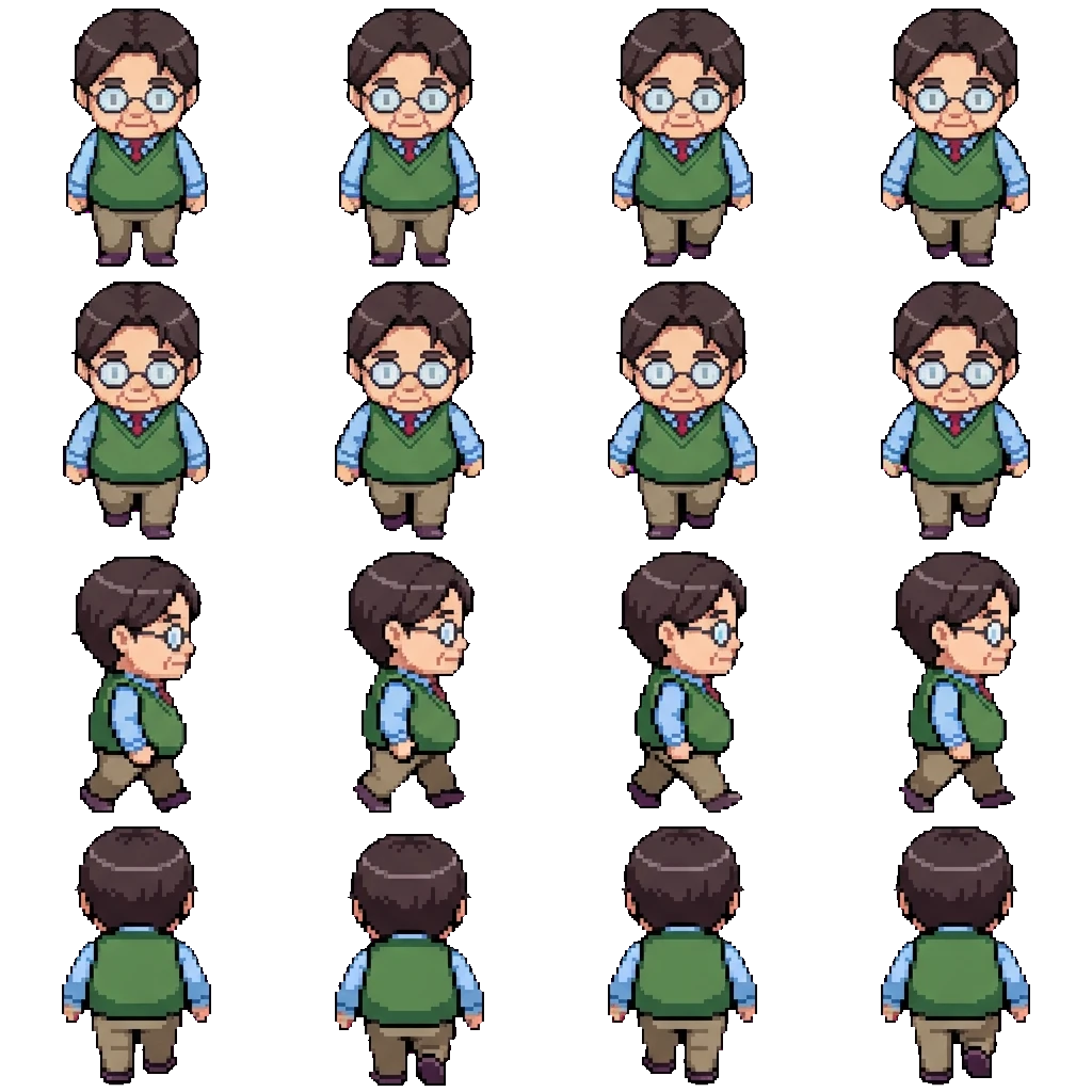 The Headmaster movement sprite