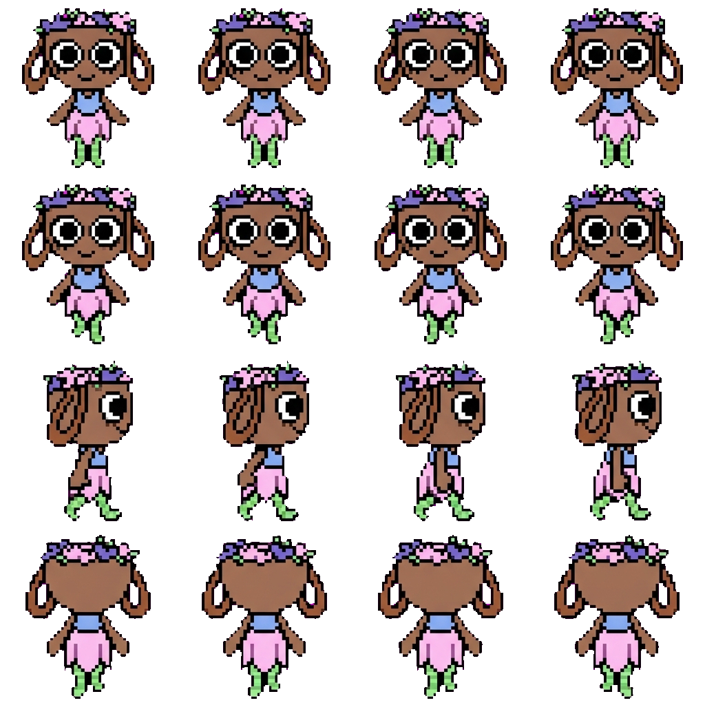 Bassie Bloomington movement sprite