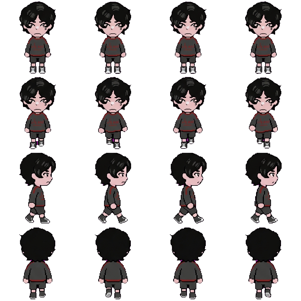 Jean Moreau movement sprite
